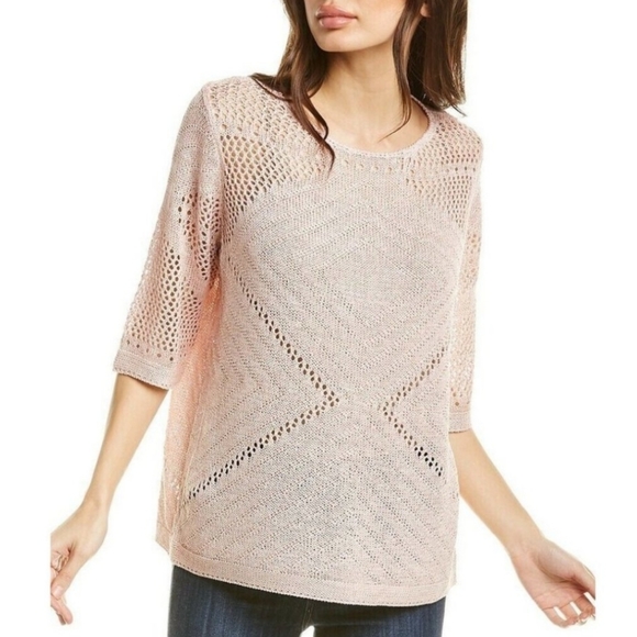 Dusty Pink Knit Sweater - Picture 8 of 10
